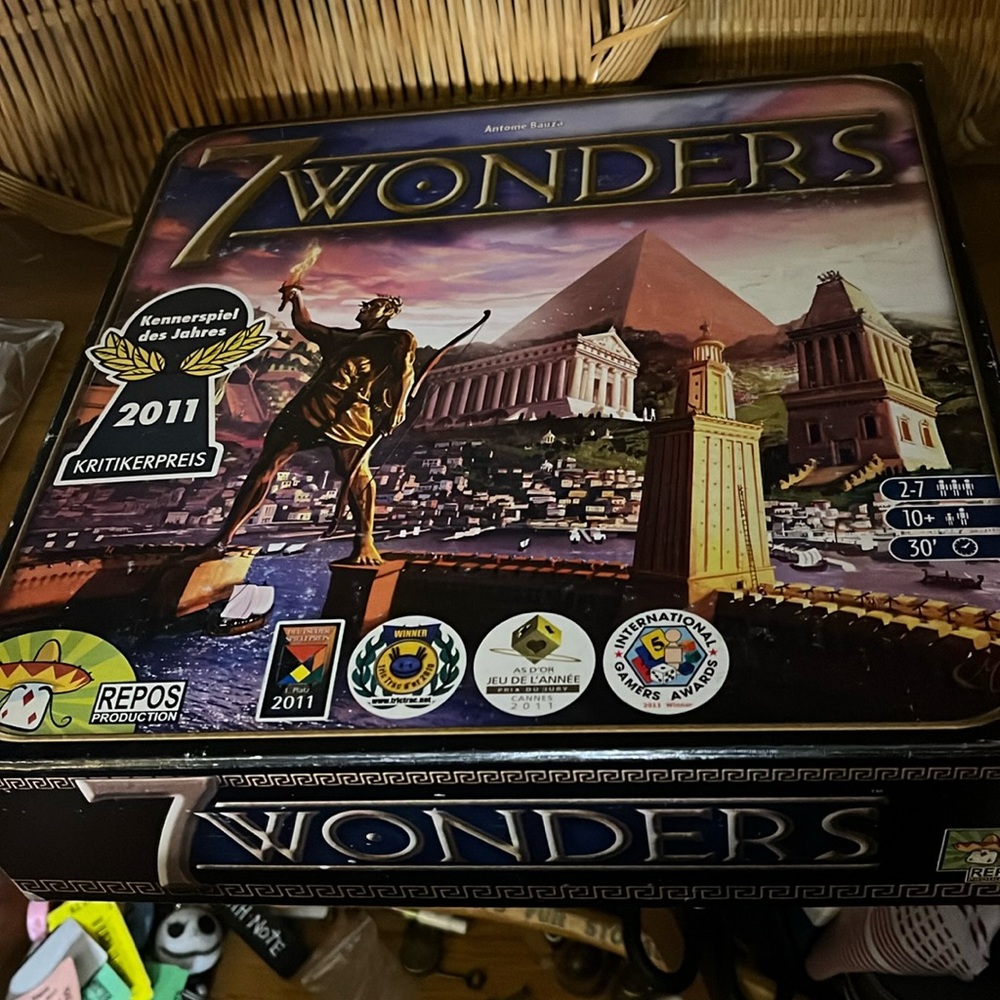 😄7 Wonders board game